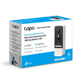 TP-Link Tapo D230S1 Video Doorbell With Chime - Wire Free, 2K