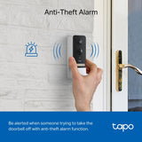 TP-Link Tapo D230S1 Video Doorbell With Chime - Wire Free, 2K