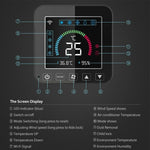 Smart Life Heat Pump Smart Controller - LCD Screen, WIFI, Temp & Humidity Sensor