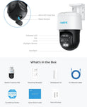 Reolink TrackMix - 8MP, PoE,  Pan/Tilt 6x Zoom, Auto Track, Dual Lens