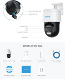 Reolink TrackMix - 8MP, PoE,  Pan/Tilt 6x Zoom, Auto Track, Dual Lens