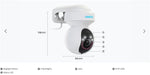 Reolink E1 Outdoor - 8MP, POE, IP, Pan/Tilt 3x Zoom