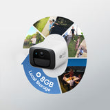 Eufy Security SoloCam C210 - 2K, WIFI, Battery, 8GB Storage