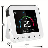 Smart Life Heat Pump Smart Controller - LCD Screen, WIFI, Temp & Humidity Sensor