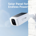 Eufy SoloCam S40 Solar - 2K, WIFI, Battery, Spotlight, 8GB Storage