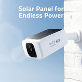 Eufy SoloCam S40 Solar - 2K, WIFI, Battery, Spotlight, 8GB Storage